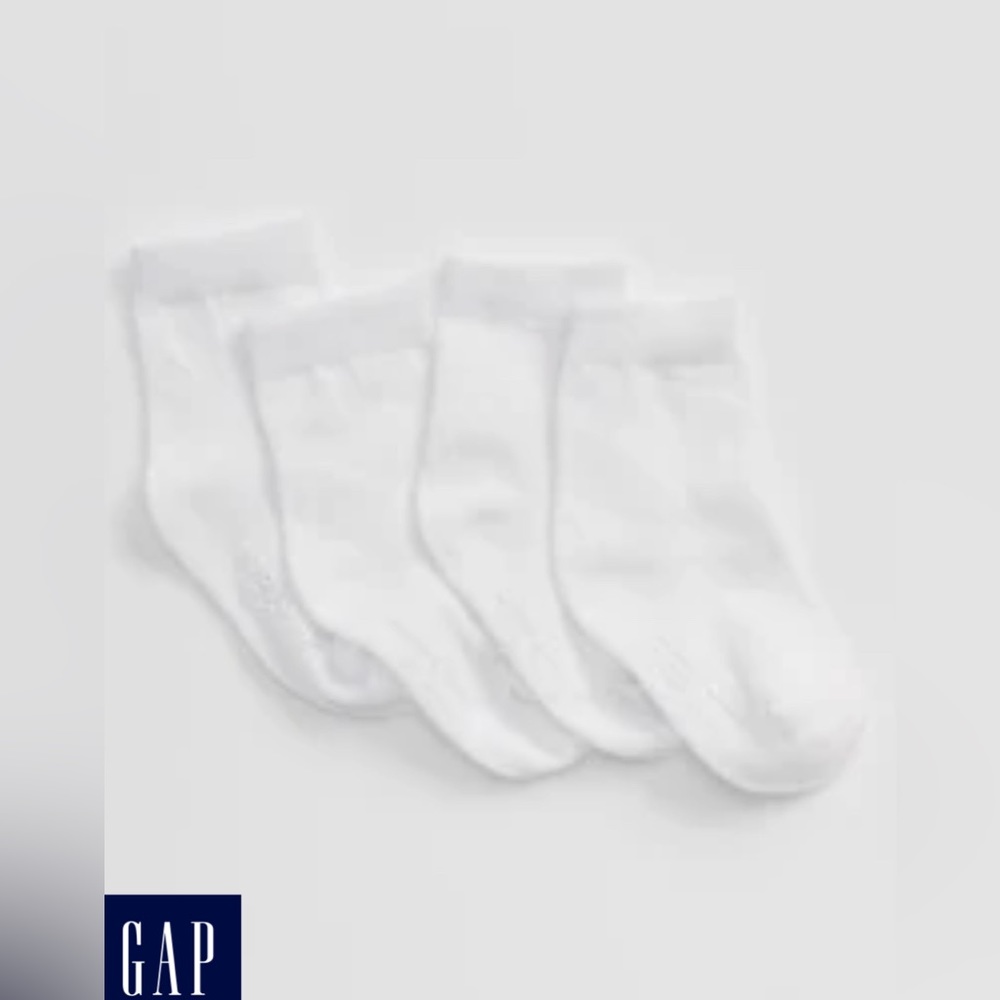 Baby GAP 6-12m white socks